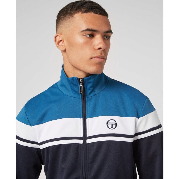Sergio Tacchini Damarindo Blue White Navy Exclusive ORIGINAL