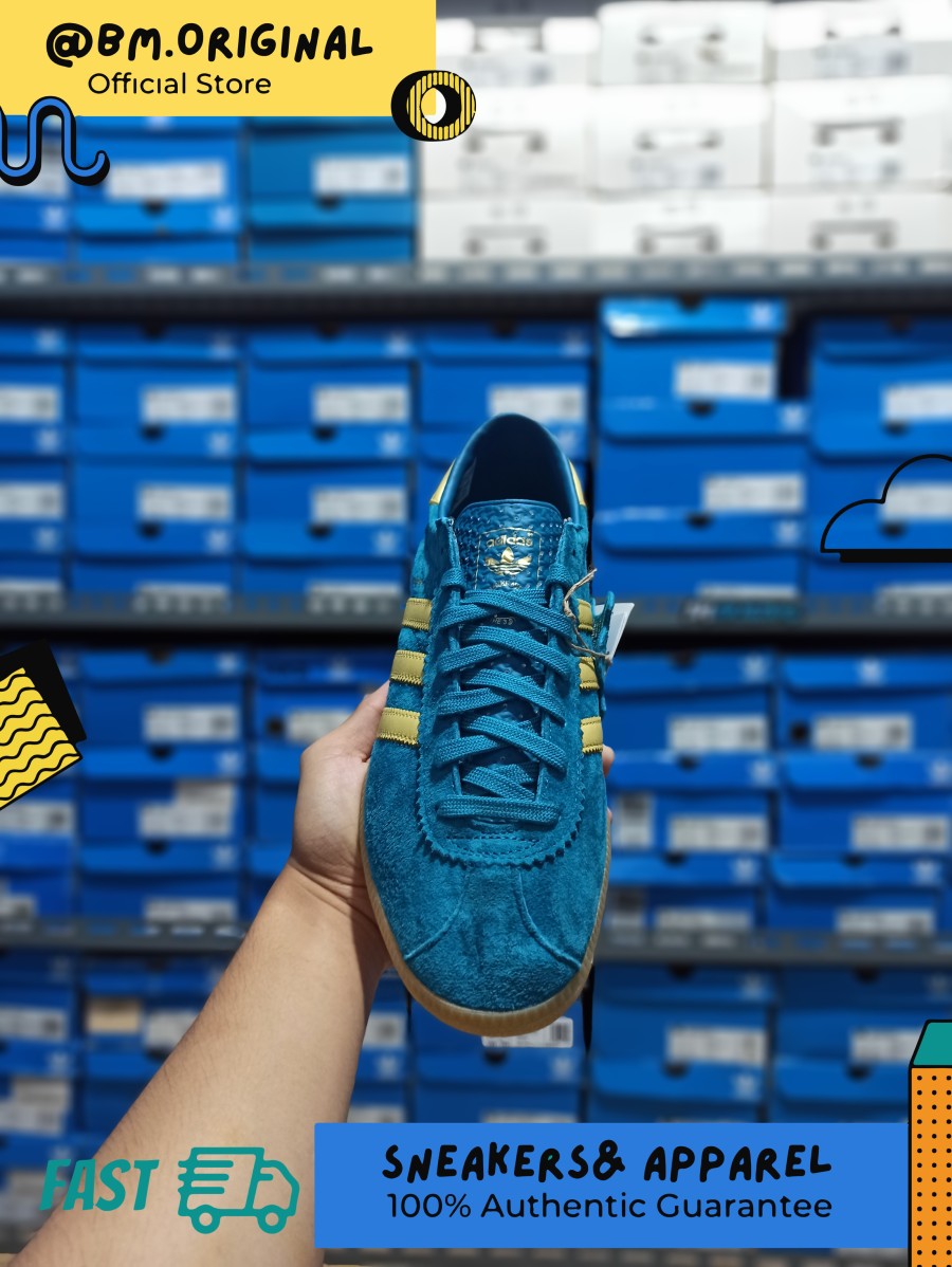 Adidas Bern Blue Gold Exclusive ORIGINAL HR0090