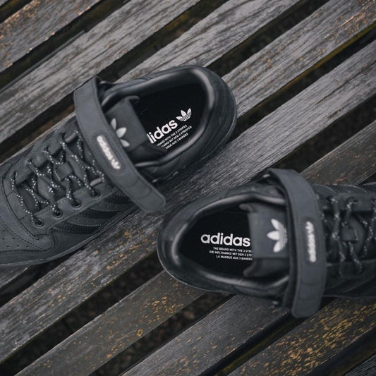 Adidas Forum 84 Low OG All Black Three Black Exclusive ORIGINAL
