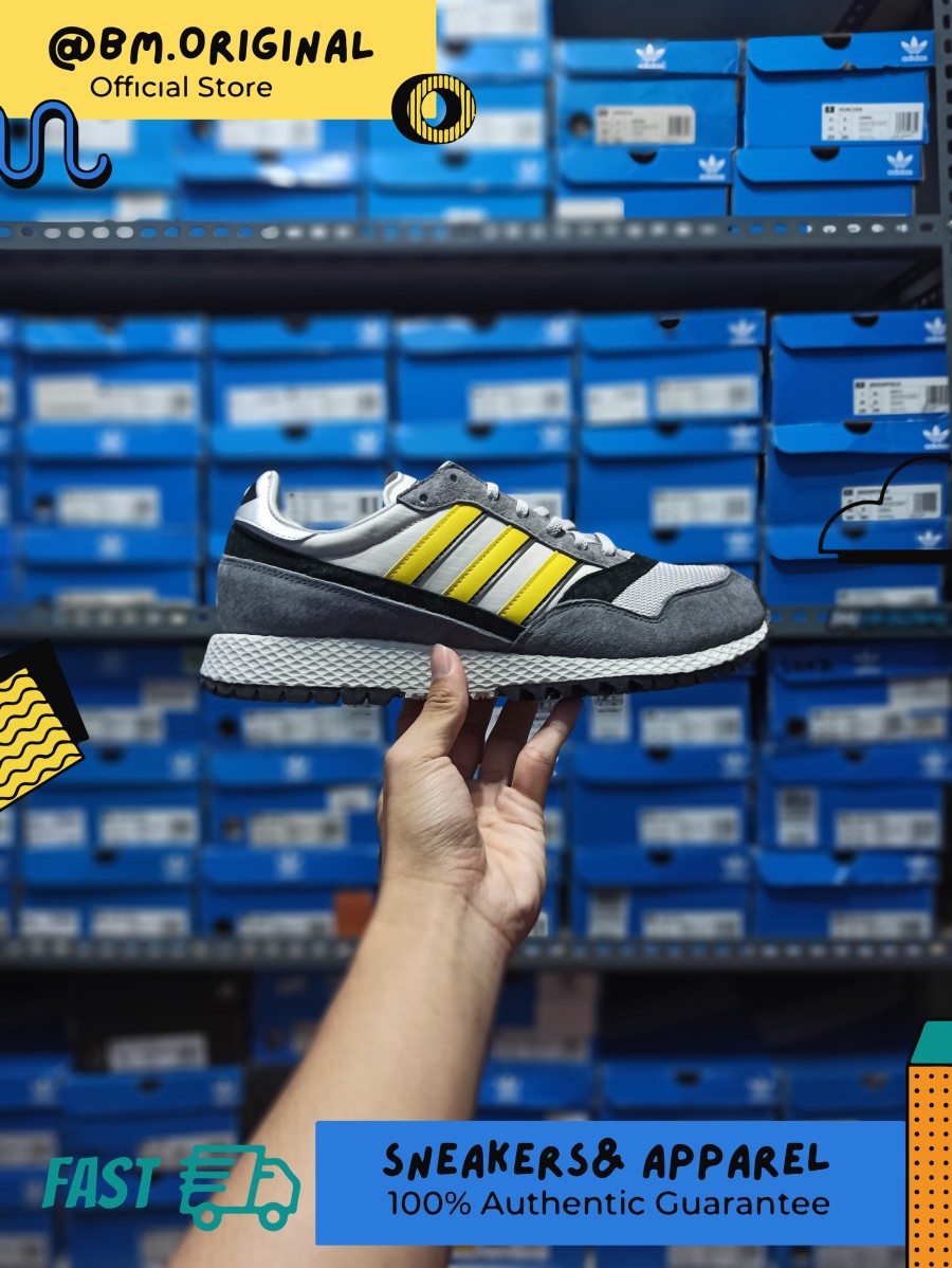 Adidas Ashurst SPZL Grey Yellow Black ORIGINAL FV5479