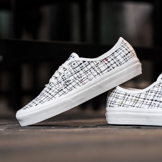 Vans Authentic Classic Woven Plaid White ORIGINAL