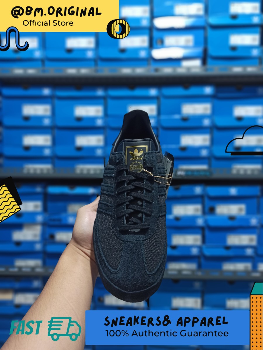 Adidas Kegler Super Black Gold Metallic Exclusive