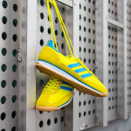 Adidas SL 72 Yellow Bright Blue G58116