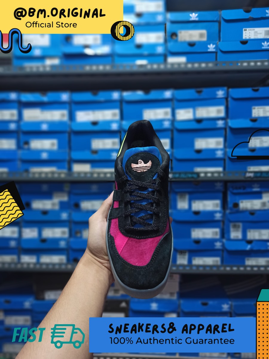 Adidas ALOHA Shock Pink Core Black Frozen Yellow ORIGINAL GZ2769