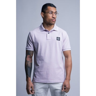 STONE ISLAND S/S POLO Rose Quartz ORIGINAL MO101522S18-V0086