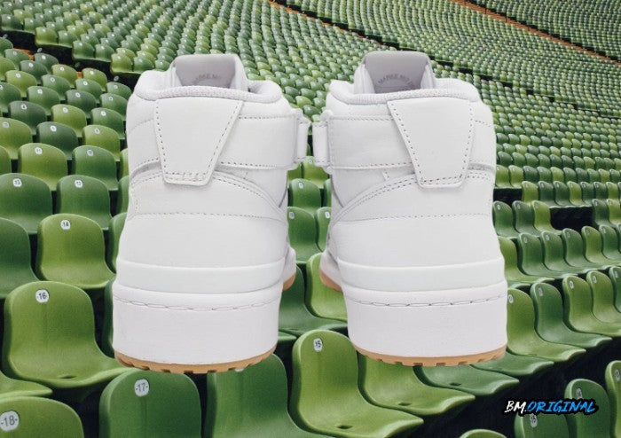 Adidas Forum Mid High Mid White Gray Gumsole Exclusive ORIGINAL