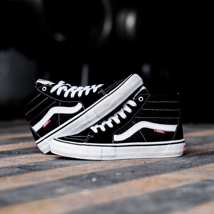 Vans Sk8 Hi Pro Black White ORIGINAL