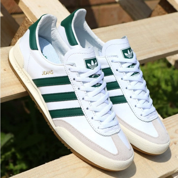 Adidas Jeans White Green
