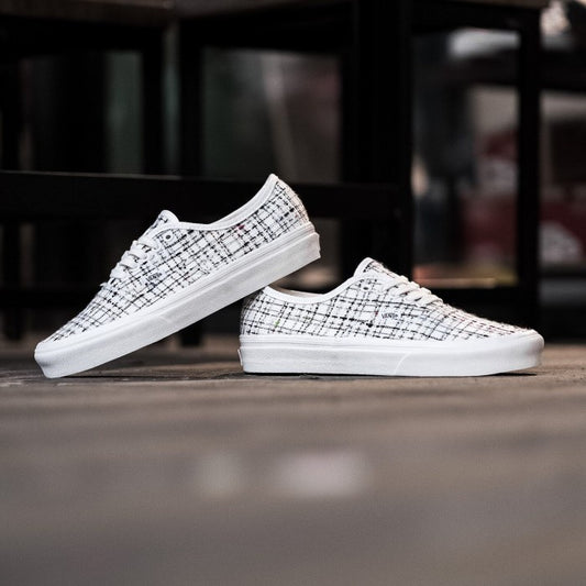 Vans Authentic Classic Woven Plaid White ORIGINAL