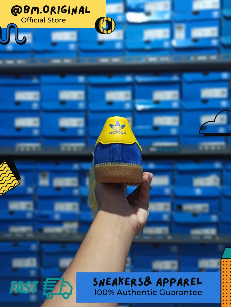 Adidas Stockholm Royal Blue Yellow City Series 2021 ORIGINAL H01819