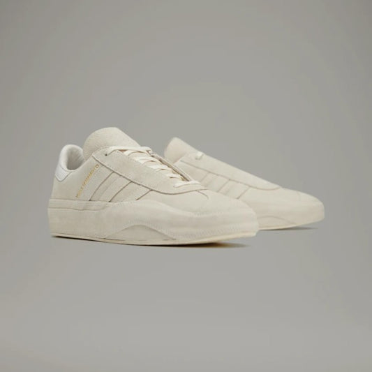 Adidas Y-3 Gazelle Cream White Core White ORIGINAL HQ6517