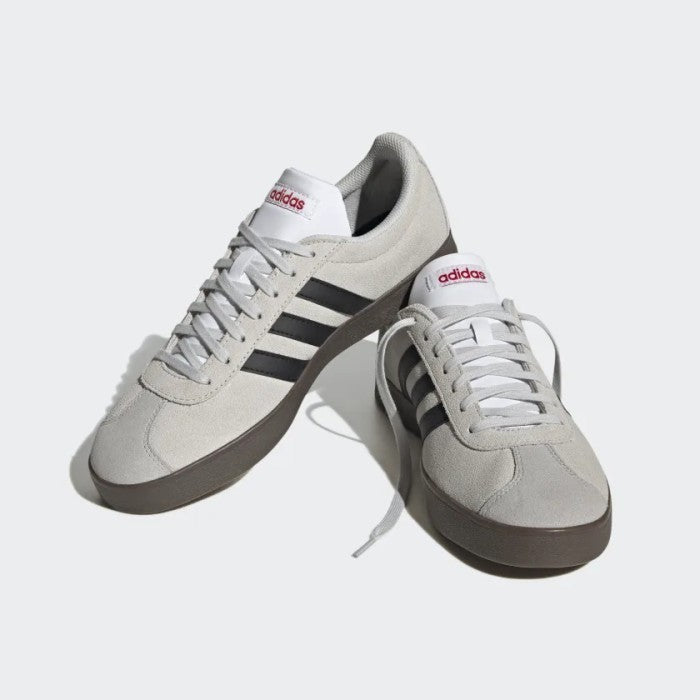 Adidas VL Court Lifestyle Skateboarding Suede Grey One Core HQ1802