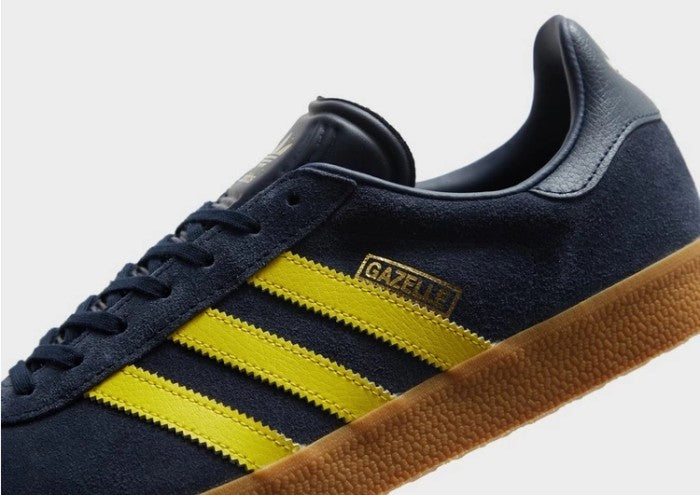 Adidas Gazelle Navy Bright Yellow Gumsole Exclusive ORIGINAL