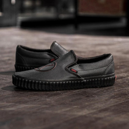 Vans X MARVEL Slip On Black Widow Bumper ORIGINAL