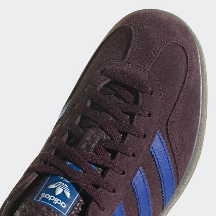 Adidas Gazelle Indoor Shadow Maroon Semi Lucid Blue Brown IG9980