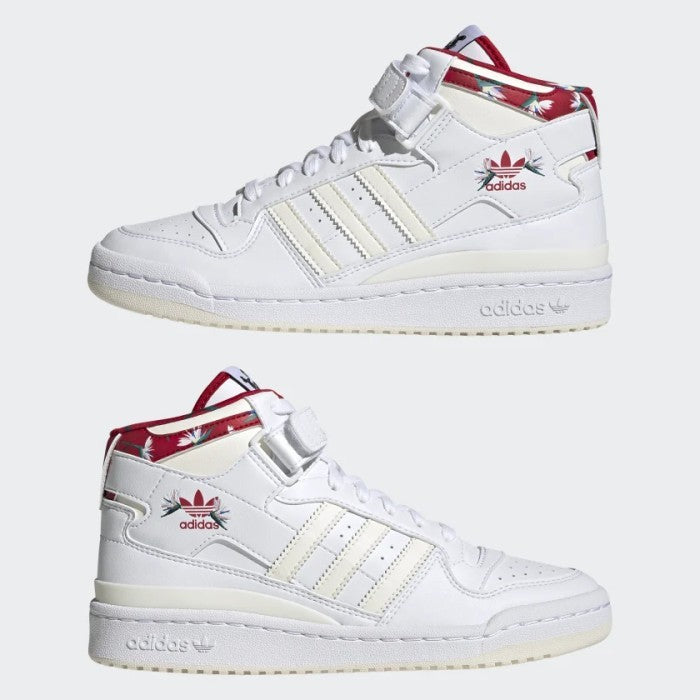Adidas Forum Mid Thebe Magugu Cloud White Off White Power Red GY9556