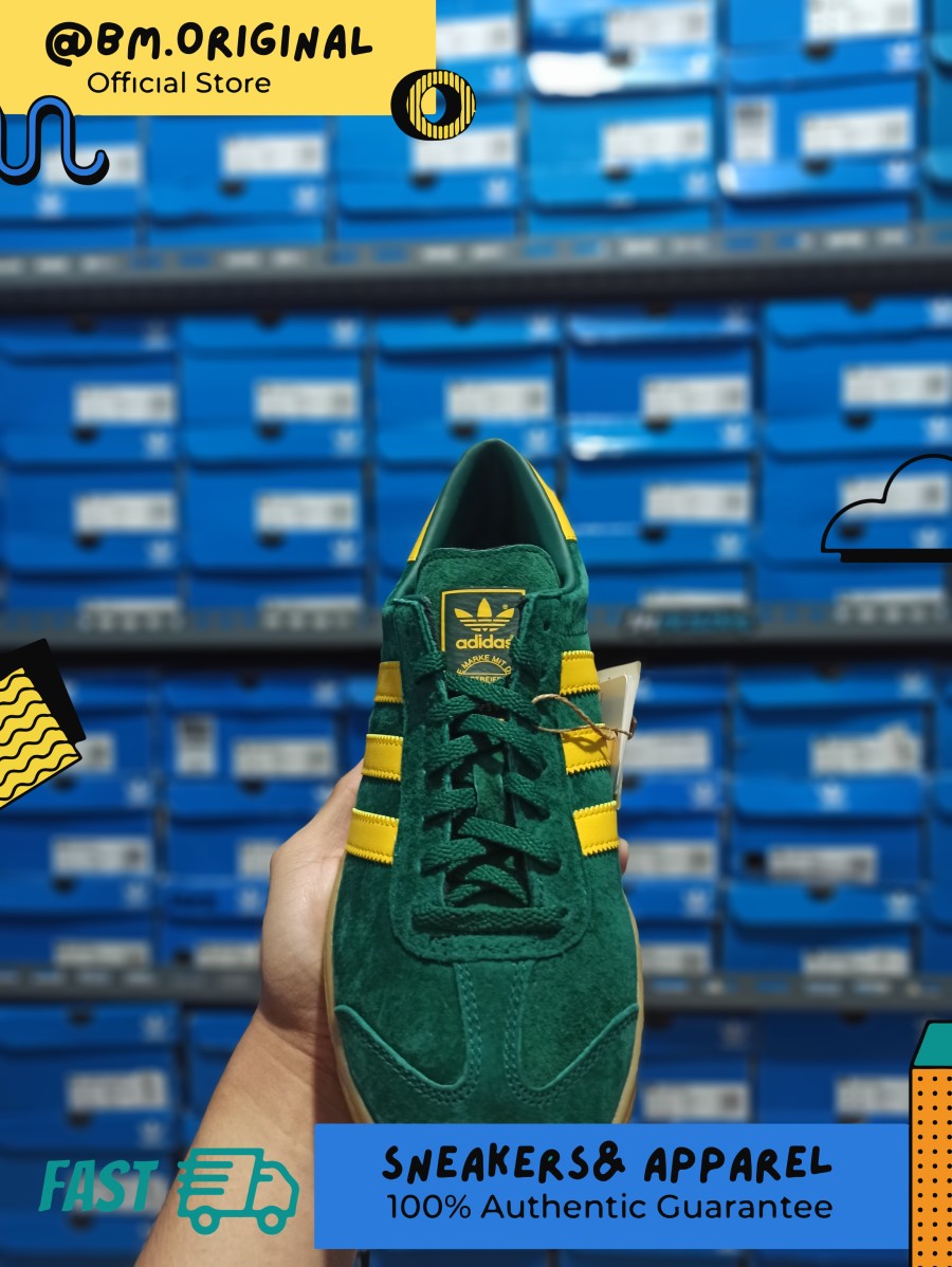 Adidas Hamburg OG Collegiate Green Yellow ORIGINAL GW5752
