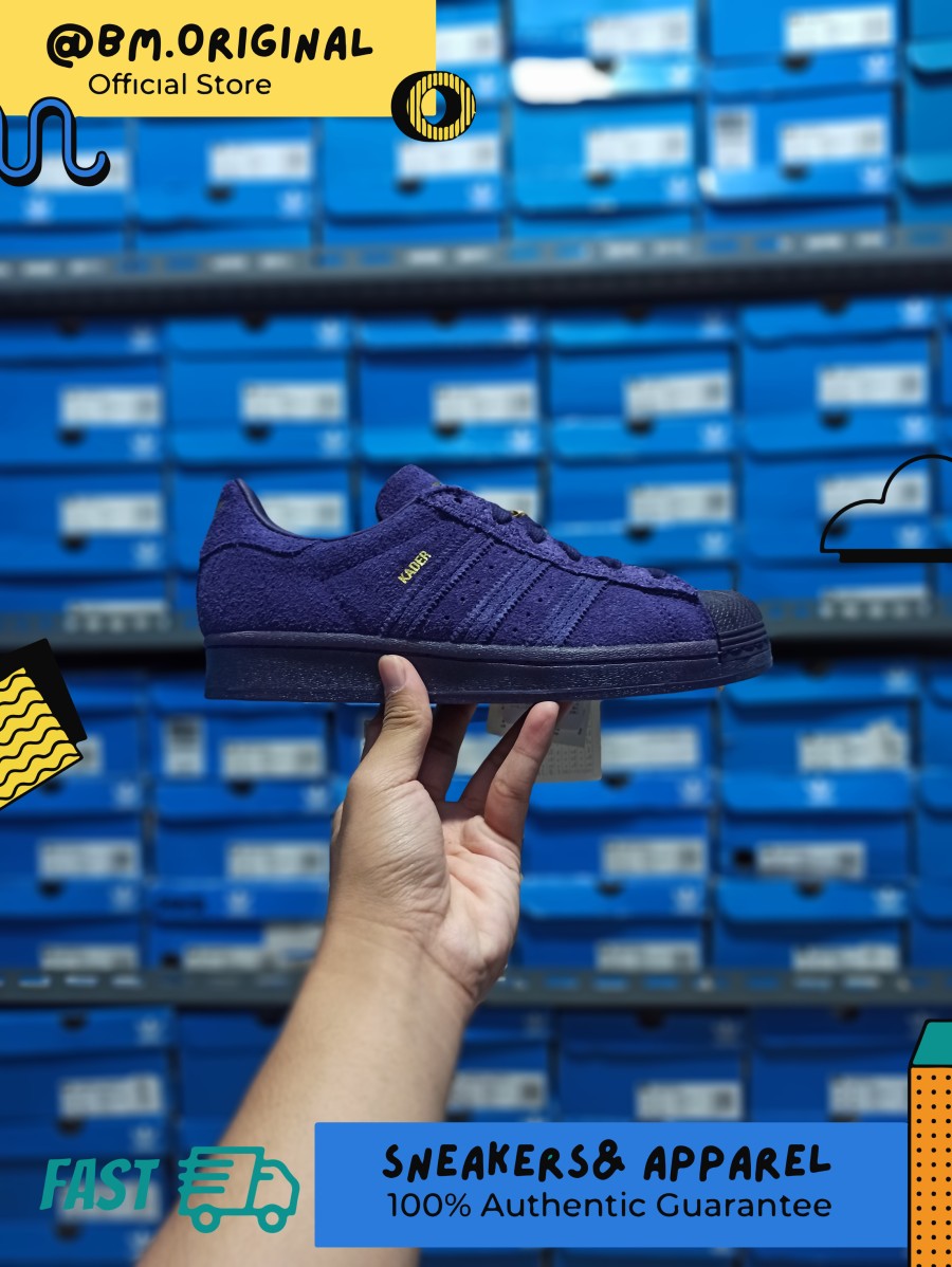 Adidas Skateboarding Kader Sylla Superstar ADV Dark Purple Gold HP8865