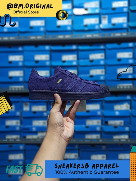 Adidas Skateboarding Kader Sylla Superstar ADV Dark Purple Gold HP8865