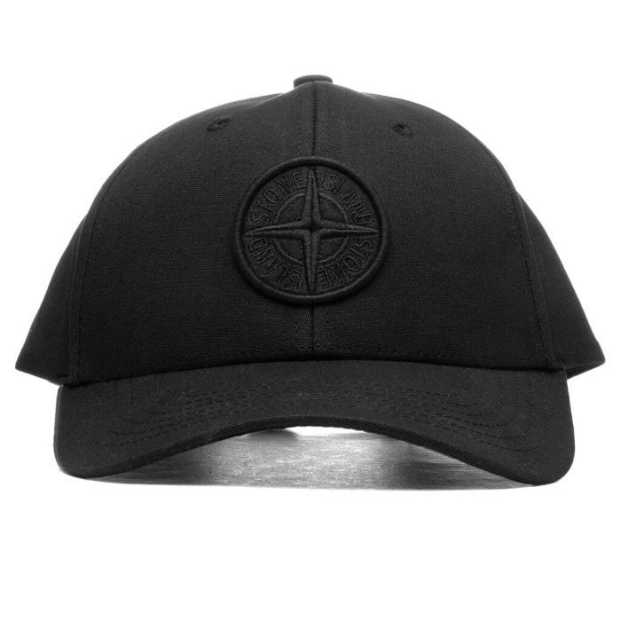 Stone Island 99661 6 Panels Cap Black MO74159966 V002 ORIGINAL