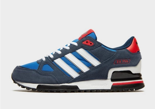 Adidas ZX 750 Grey Blue White Red Multi Exclusive ORIGINAL
