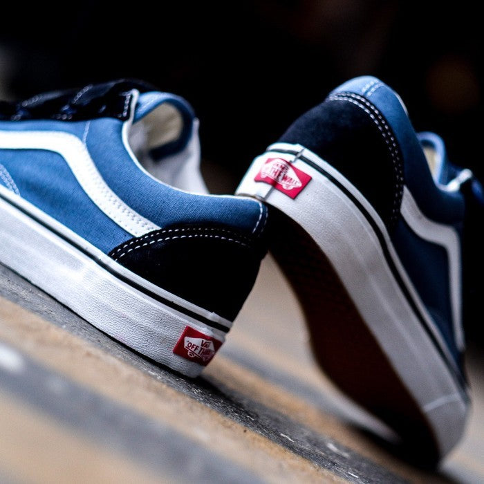 Vans Oldskool Velcro Classic Navy White ORIGINAL