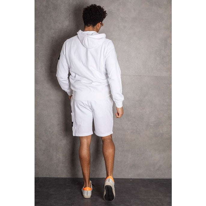 Stone Island Hooded Sweatshirt White 64251 ORIGINAL