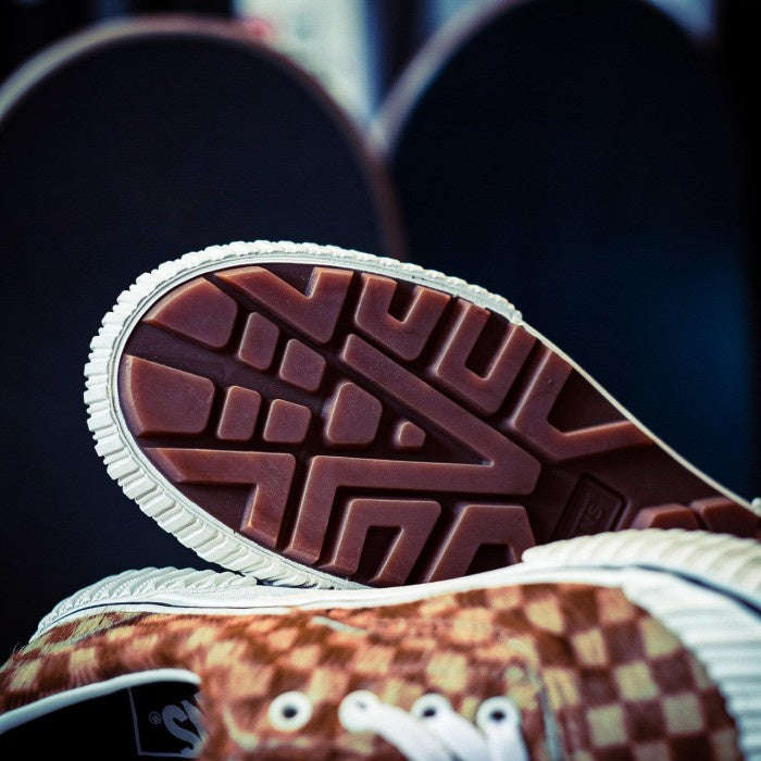 Vans New Era TC Lug Pony Check Khaki / Snow White Original