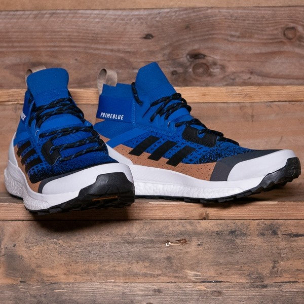 Adidas Terrex Free Hiker Prime Blue Black Bold Hiking ORIGINAL GX0063