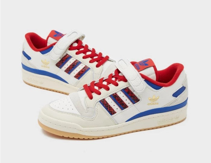 Adidas FORUM 84 Low Off White Scarlet Royal ORIGINAL GV9606