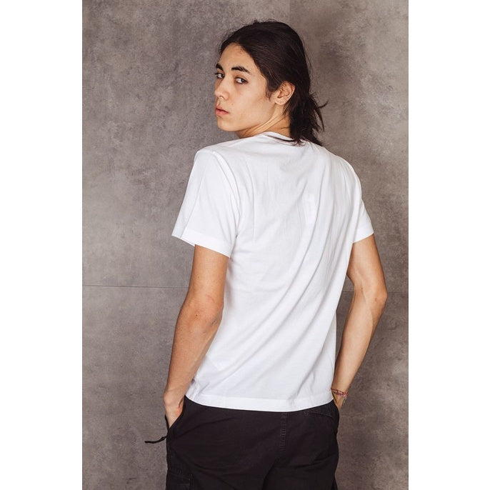 Stone Island T-shirt 24113 60/2 Cotton Garment Dyed White ORIGINAL