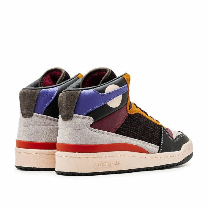 Adidas Forum Mid Patchwork Core Black Shadow Red ORIGINAL HP5359