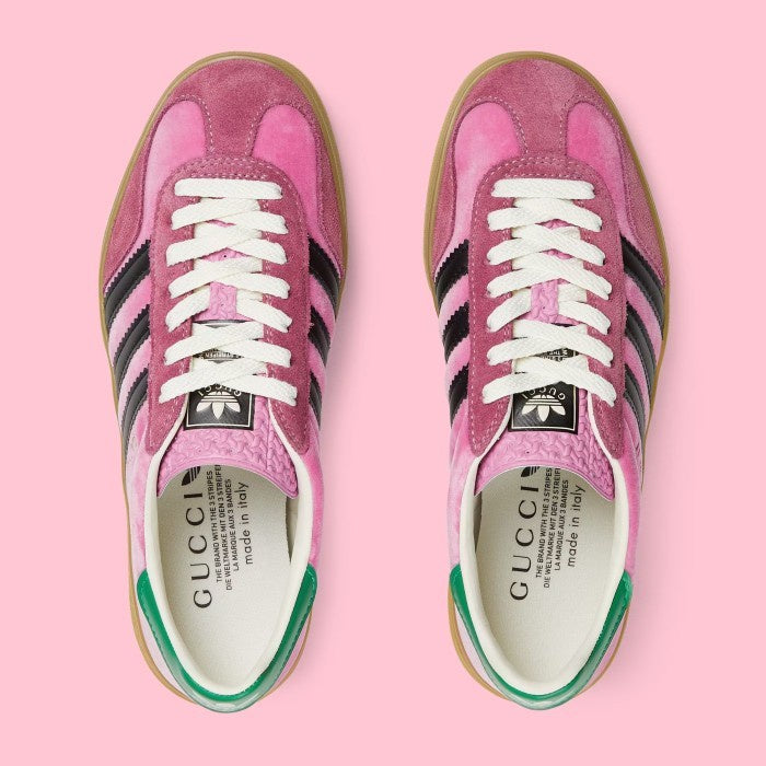 Adidas Gucci Gazelle Indoor Pink Black Exclusive 707864 9STU0