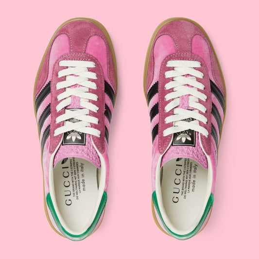 Adidas Gucci Gazelle Indoor Pink Black Exclusive 707864 9STU0