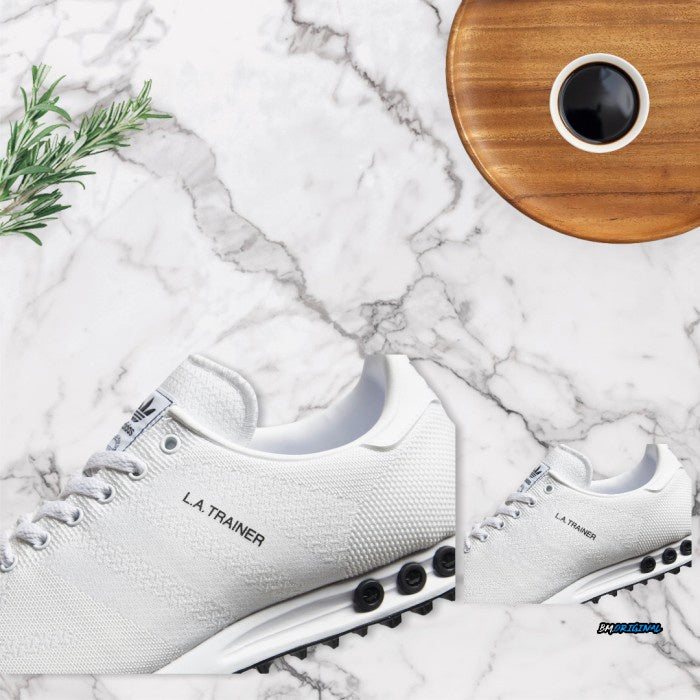 Adidas LA Trainer Woven Full White Black Plug Exclusive ORIGINAL