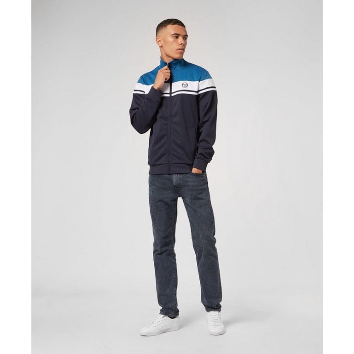 Sergio Tacchini Damarindo Blue White Navy Exclusive ORIGINAL