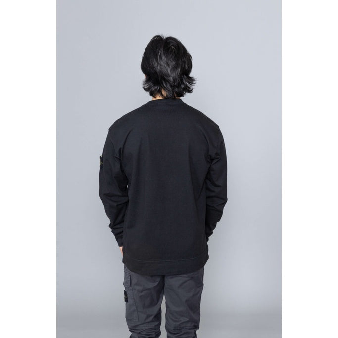 STONE ISLAND Long Sleeve Sweat Black ORIGINAL 761563750 V0029