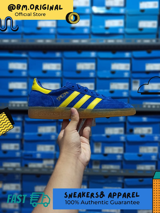 Adidas Handball Spezial Blue Yellow CW Stockholm Exclusive