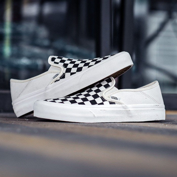 Vans ECO Theory Slip On SF Checkerboard Black / White ORIGINAL
