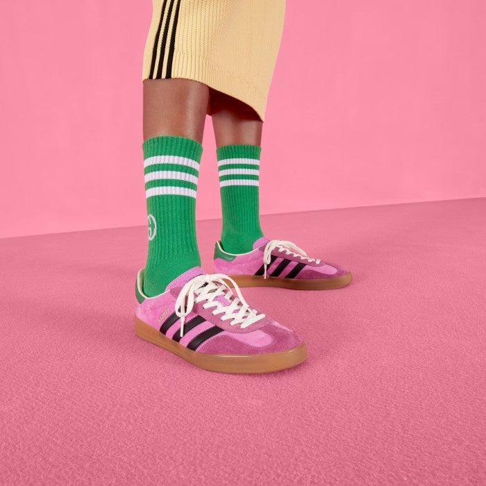 Adidas Gucci Gazelle Indoor Pink Black Exclusive 707864 9STU0
