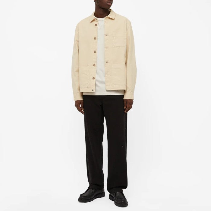 Fred Perry Taped Ringer Tee Ecru White M6347