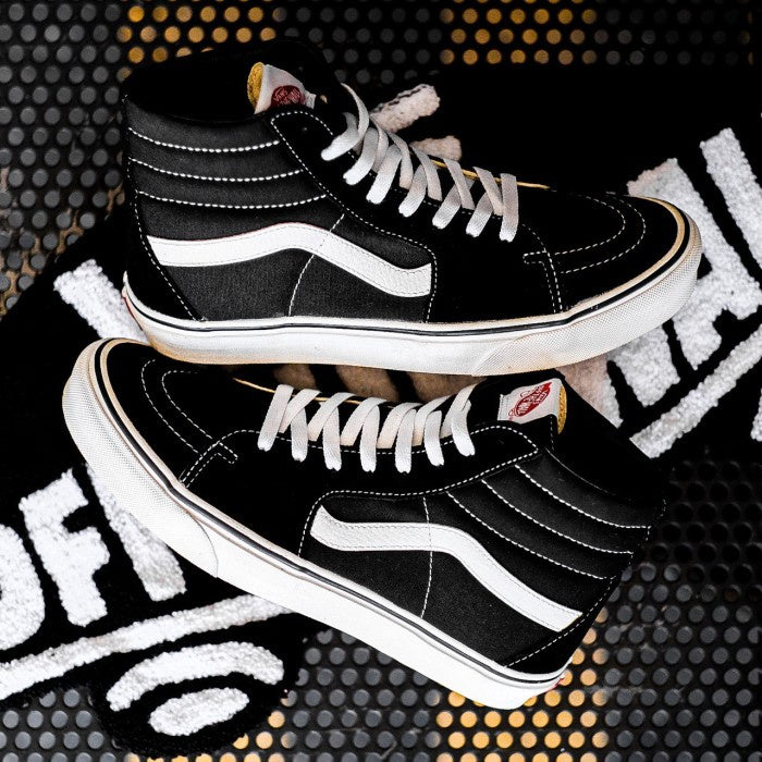 Vans SK8 Hi Classic Black White ORIGINAL