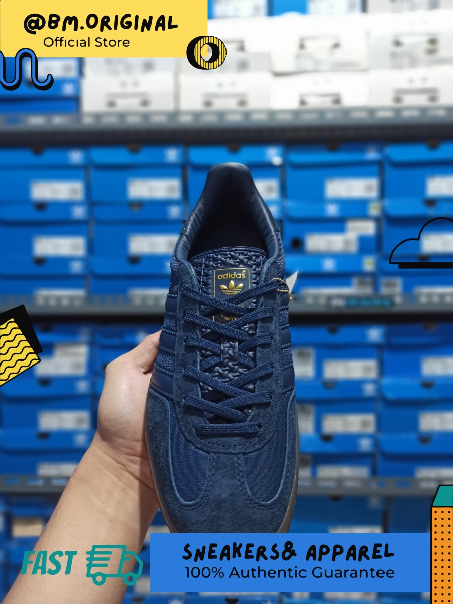 Adidas Gazelle Indoor Collegiate Navy Deep ORIGINAL H06271
