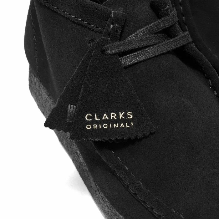 CLARKS ORIGINALS WALLABEE BOOT BLACK SUEDE