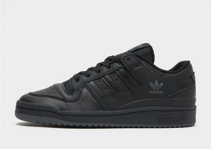 Adidas Forum 84 Low All Black Triple Black Leather Exclusive ORIGINAL