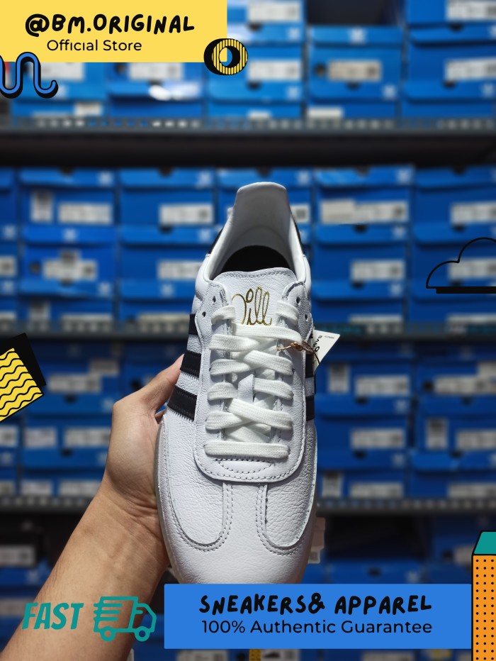 Adidas Samba Skate x Jason Dill White Black Ice ORIGINAL GZ4730