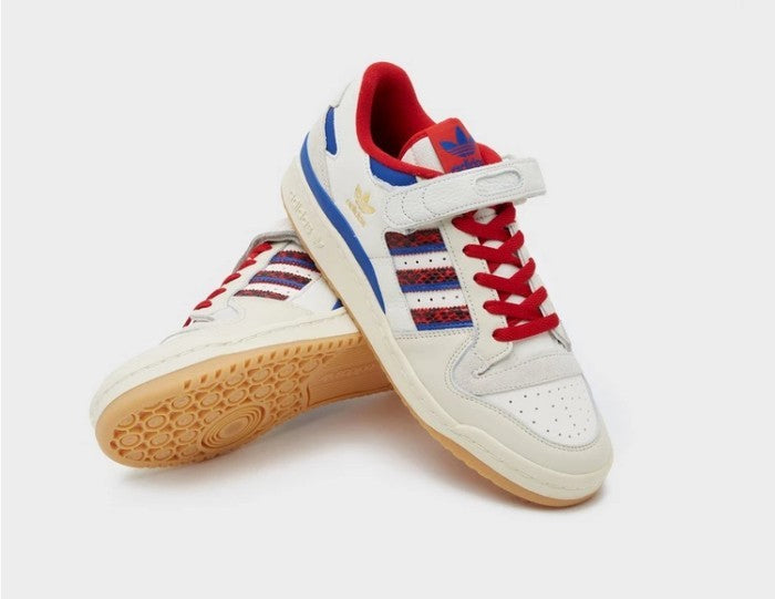 Adidas FORUM 84 Low Off White Scarlet Royal ORIGINAL GV9606