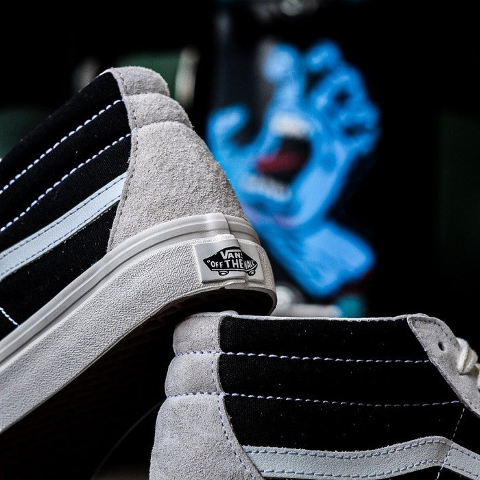 Vans Sk8-Mid Reissue Suede Marsmellow White Black ORIGINAL