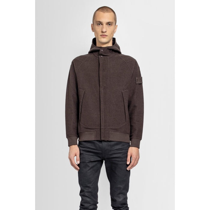 Stone Island Hooded 651F5 Dark Brown