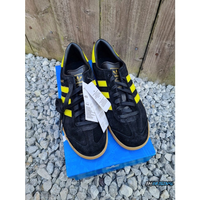 Adidas Hamburg OG Core Black Yellow Gumsole ORIGINAL M17869